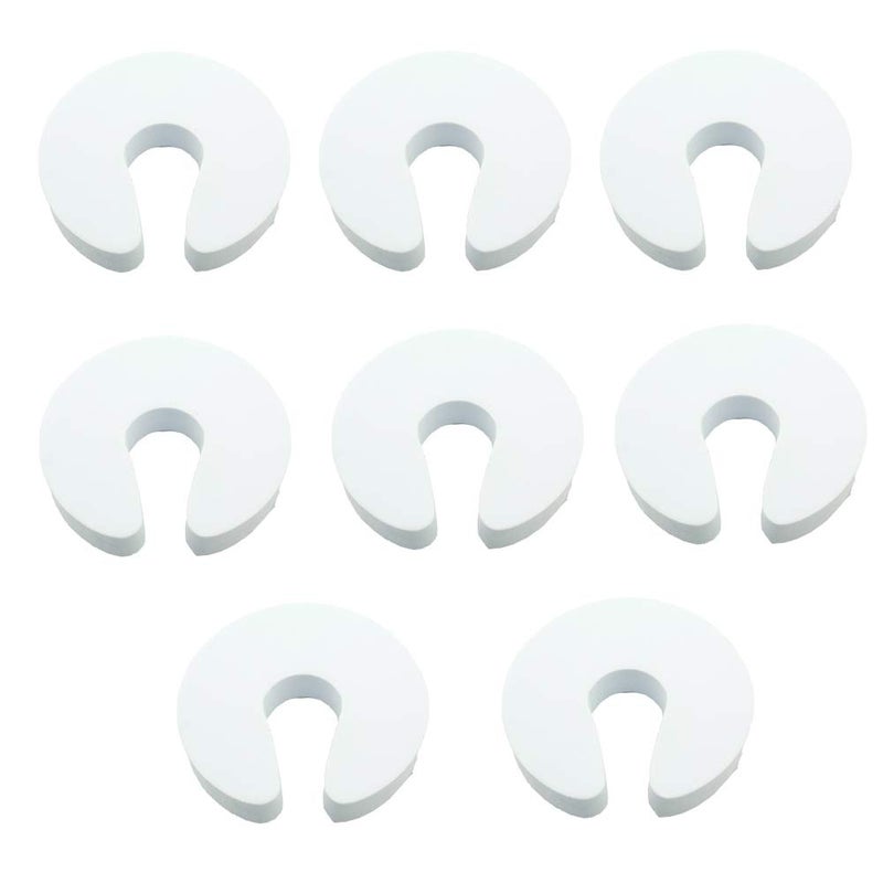 Maydahui 8 PCS Finger Pinch Guards Baby Proofing Doors Extra Soft Durable Foam Door Stopper Slamming Doors Bumper Sleek Design for Child Baby Safety Finger Protectors - Image 1